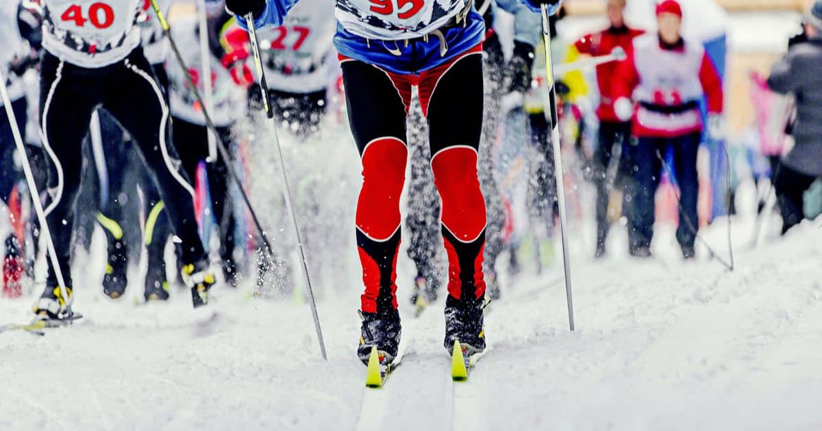 How could a skier benefit from a sports-specific training program?