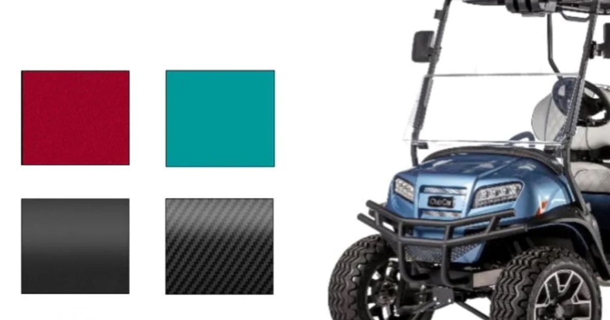 Breakdown of Paint Costs for a Golf Cart