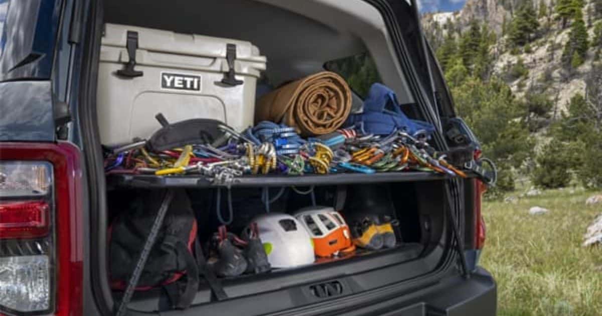Utility and Storage Options in the Bronco Sport Big Bend