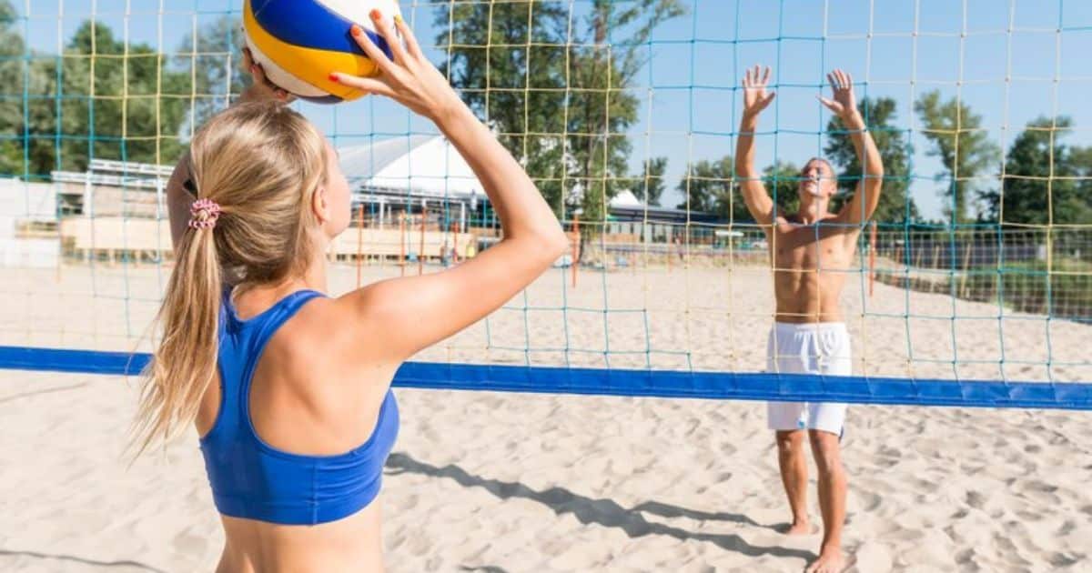 How Big Is Beach Volleyball Court?